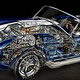 Illustration for article titled 28 rare cutaway illustrations of classic cars